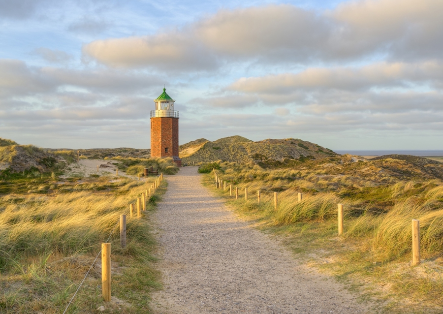 Quermarkenfeuer Rotes Kliff