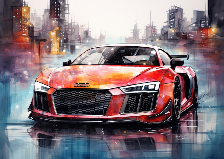 Audi R8 Art
