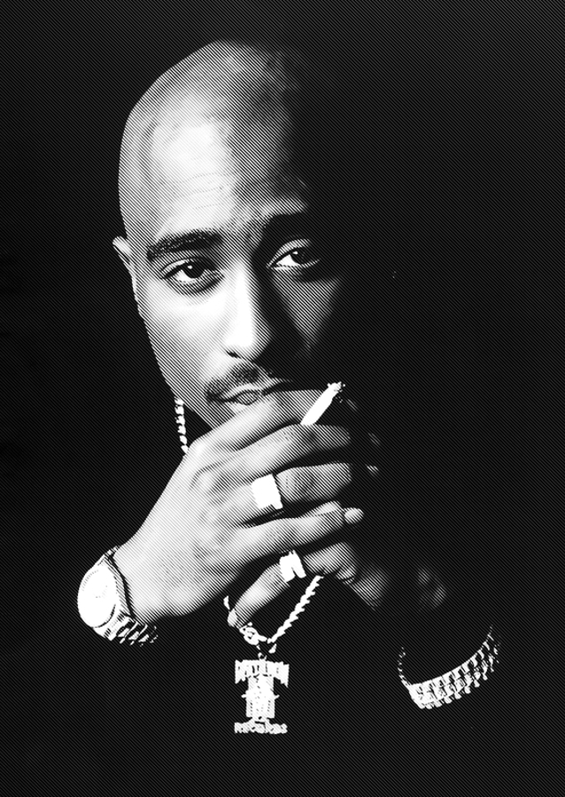 Tupac Shakur amerikansk rapper