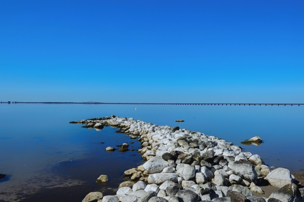 Poster: Vy över havet mot Ölandsbron - Ann Wahlström