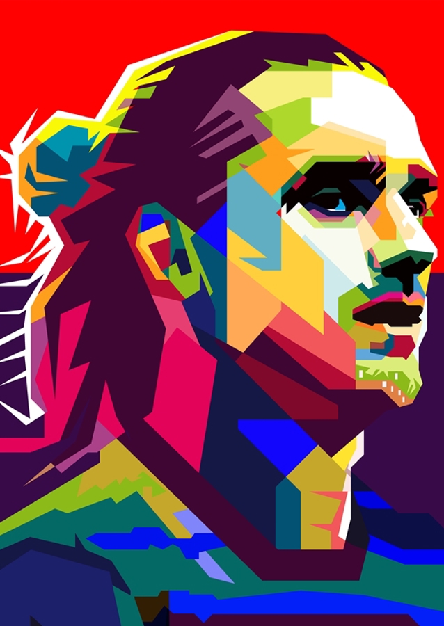 Antoine Griezmann Umenie WPAP
