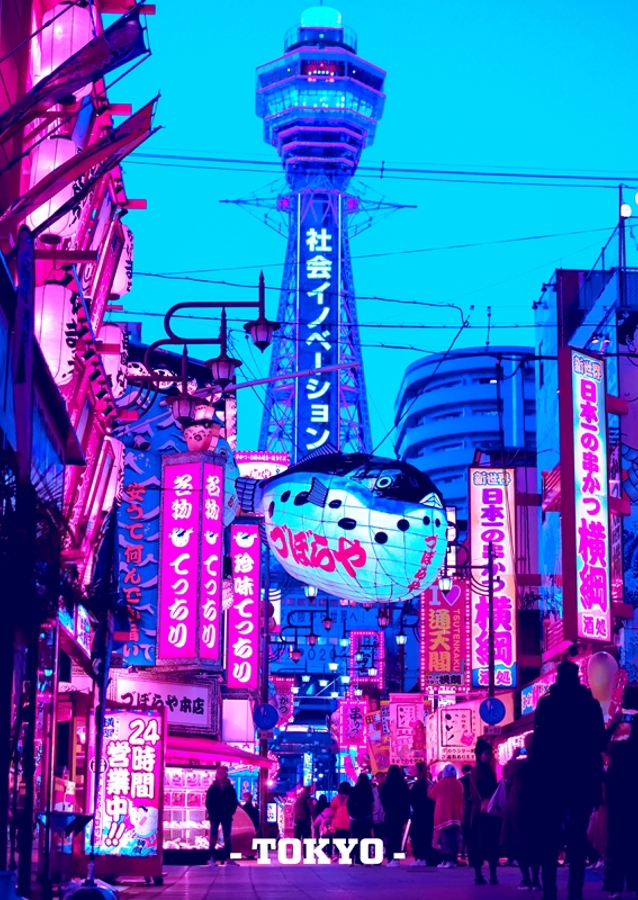 Tokyo Night Neon