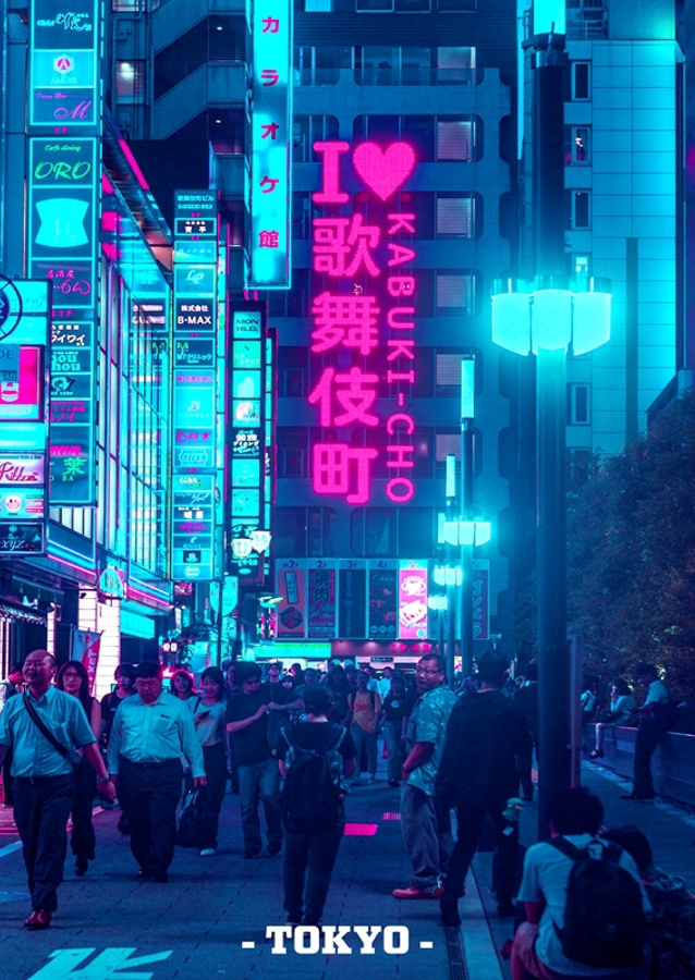 Tokyo Night Neon