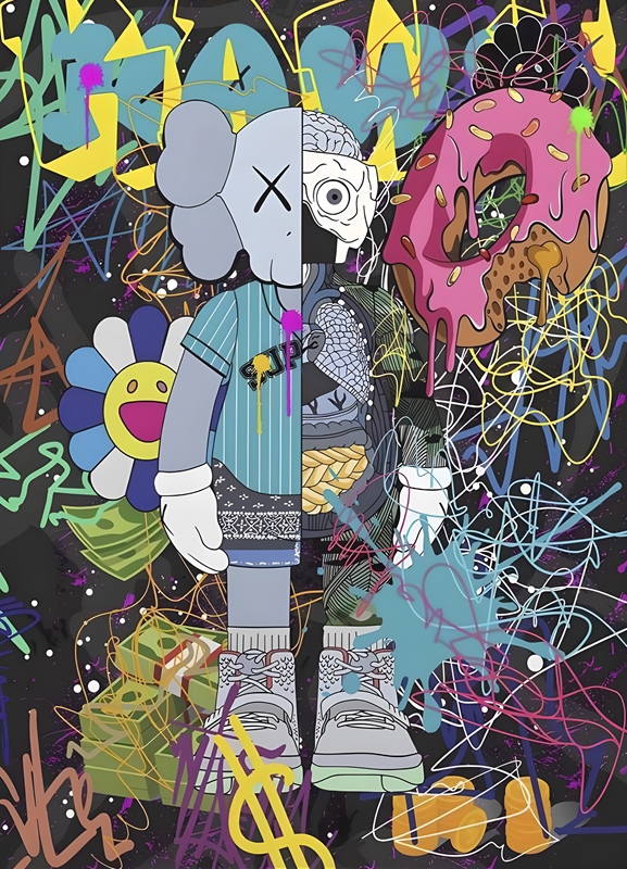 The Nature of Need KAWS ポスター The Nature of Need KAWS ポスター The Nature of Need KAWS