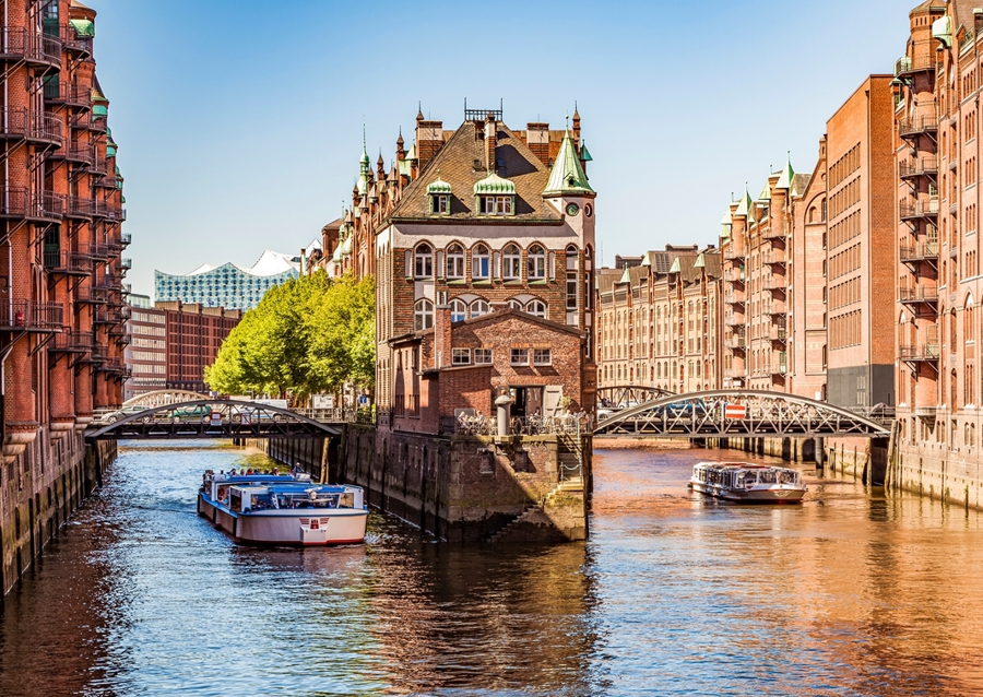 Speicherstadt in Hamburg