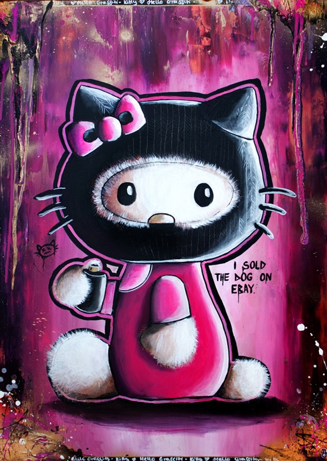 Hello Graffiti-Kitty