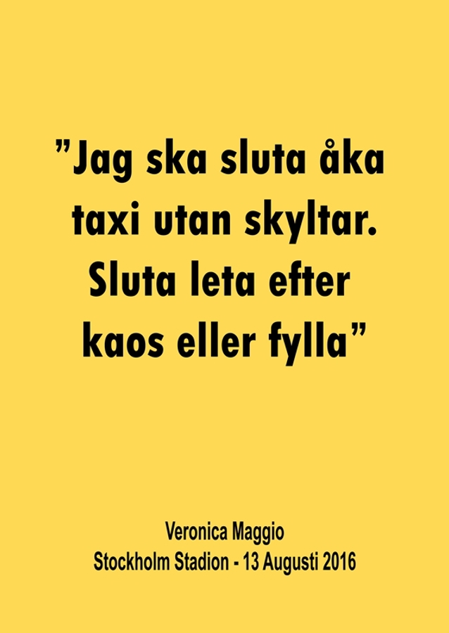 Veronica Maggio Plakat