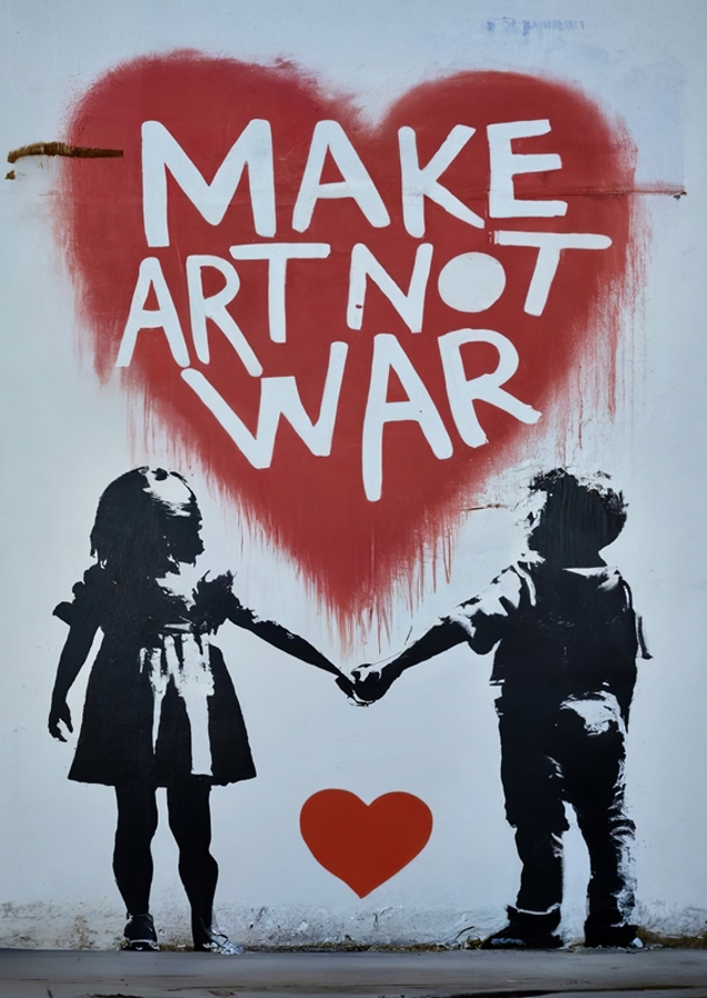make art no war