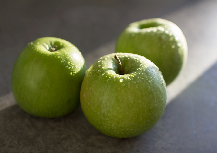 Ovoce na zimním slunci