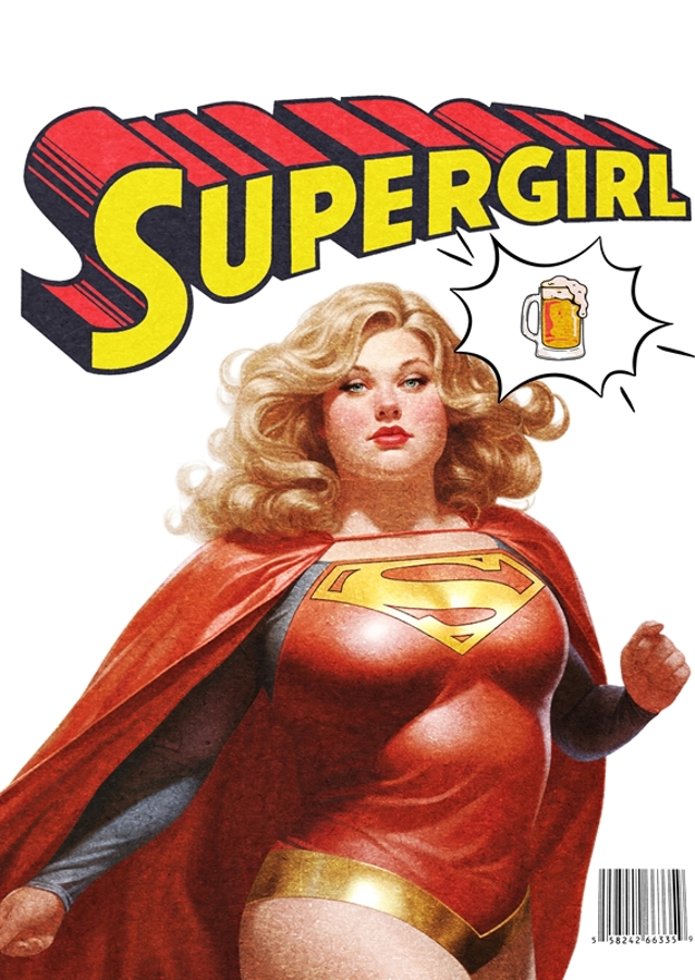 super girl magazine cover