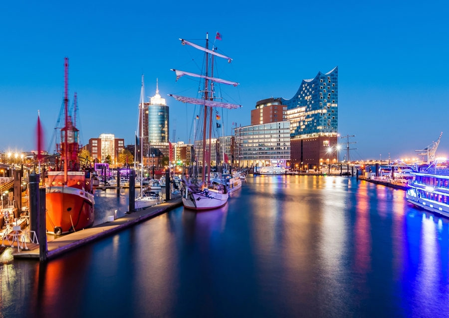 Port of Hamburg in Hamburg