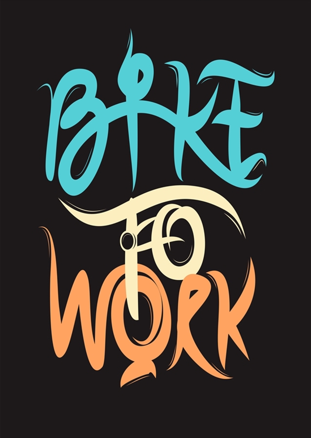 Mit dem Fahrrad zur Arbeit