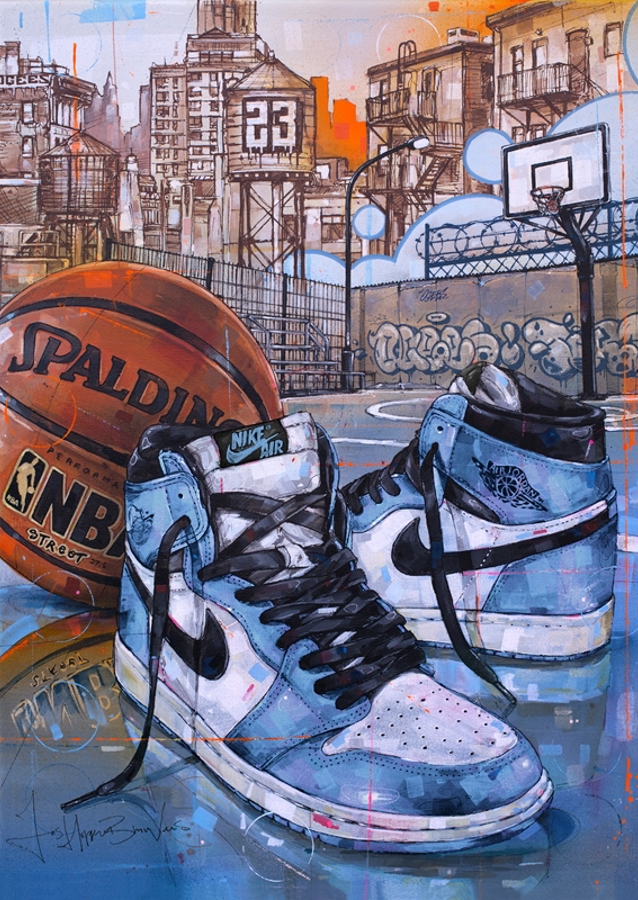 Air jordan 1 Université bleu 