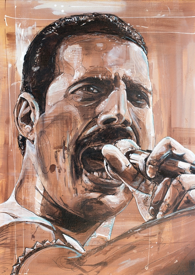 Freddie Mercury Queen obraz