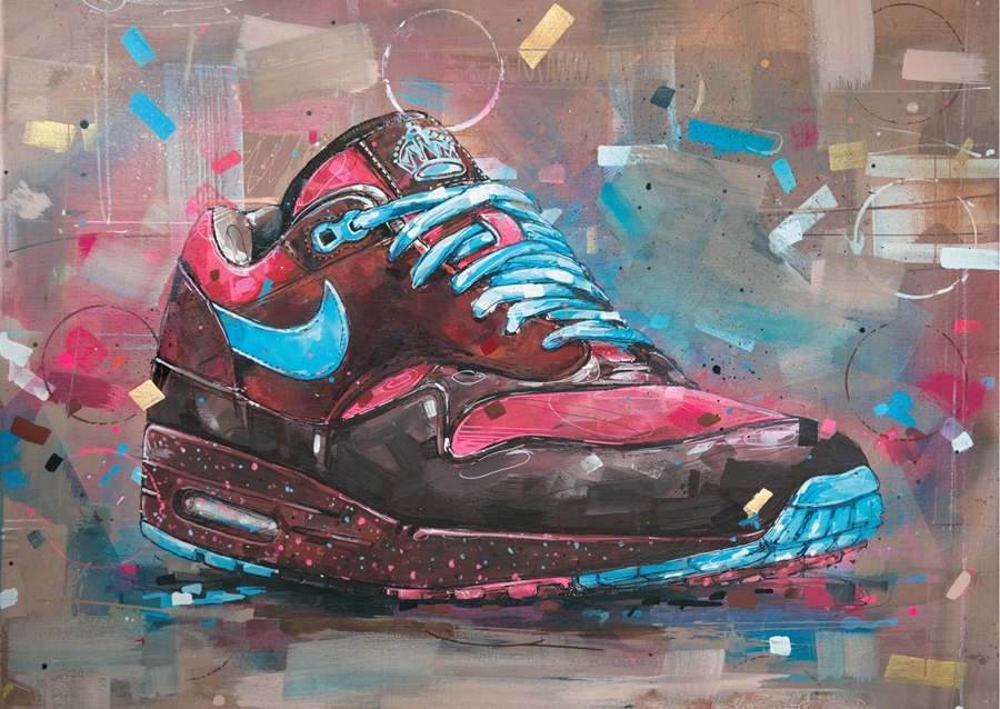 Air max 1 Parra Amsterdam art