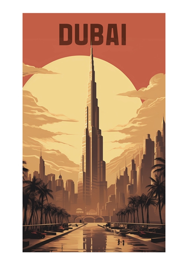 Dubaj Burdž Chalífa