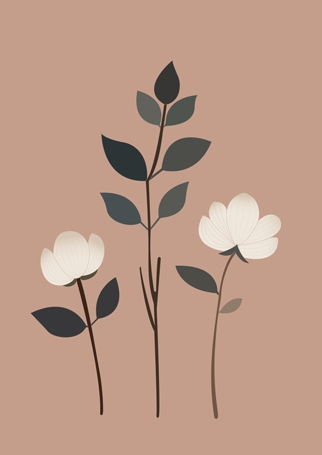 A Trio of Floral Elegance 1