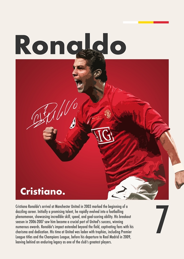 Cristiano Ronaldo at Man Utd