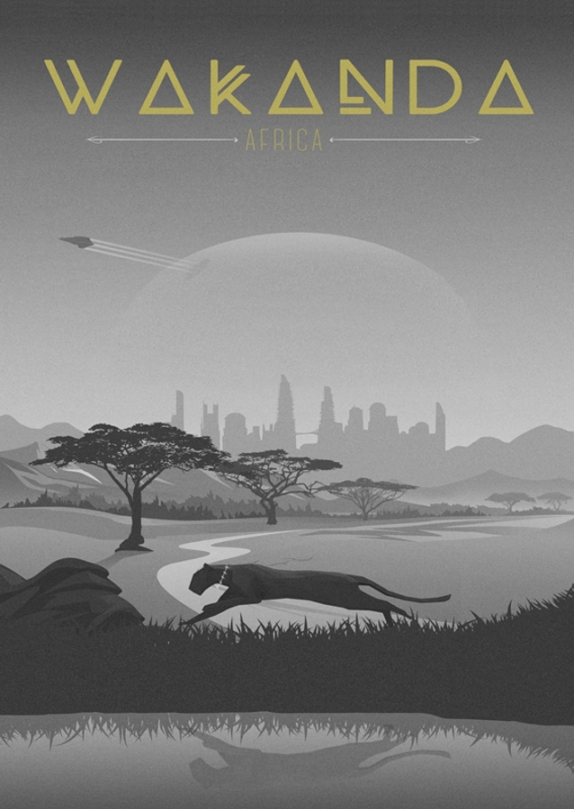Wakanda Africa Minimalist