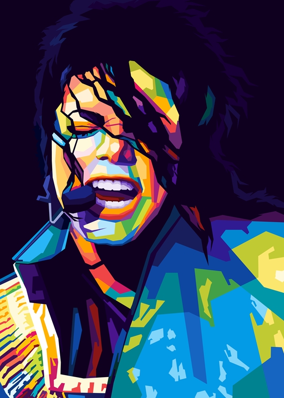 Michael Jackson posters & prints by Al Basith - Printler