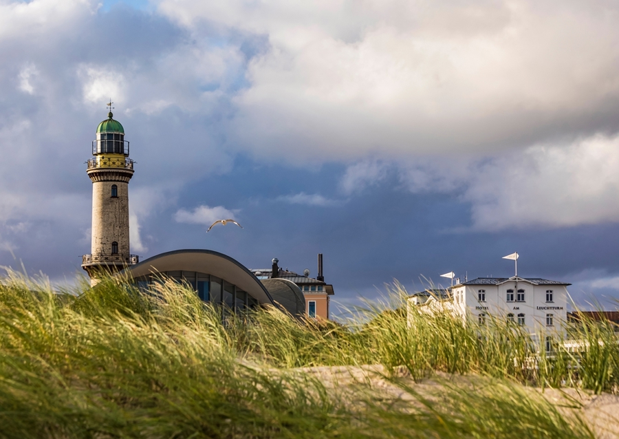 Lighthouse in Warnemünde