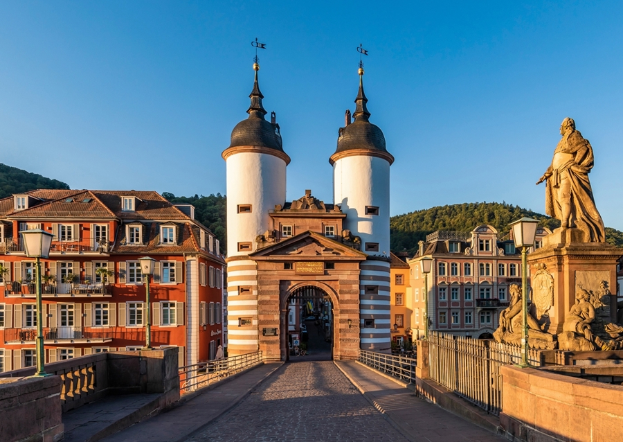 Old bridge in Heidelberg