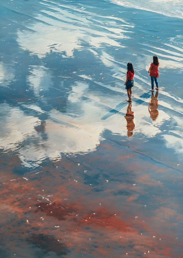 Schody na klidném pobřeží 2