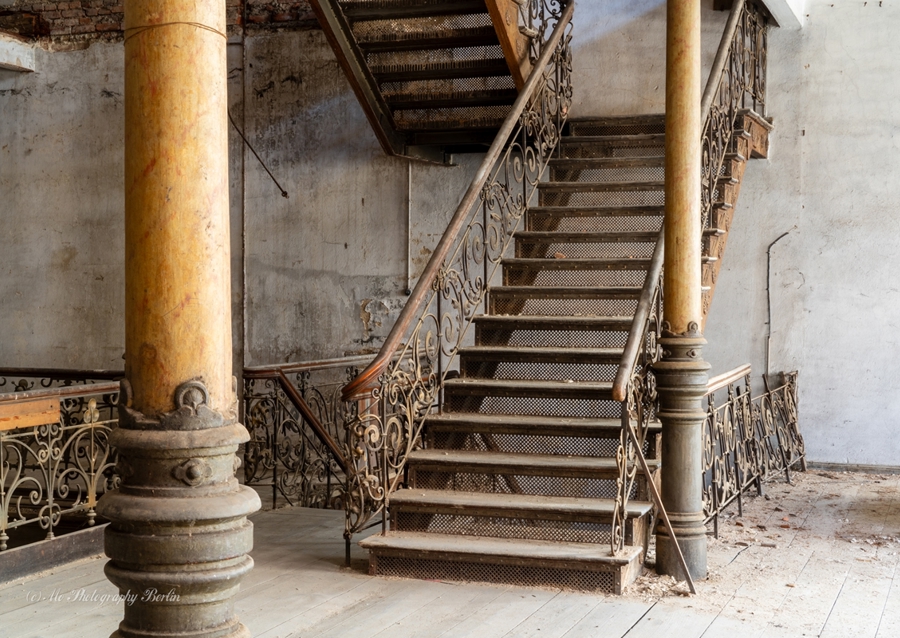 Verlassene Art Nouveau villa