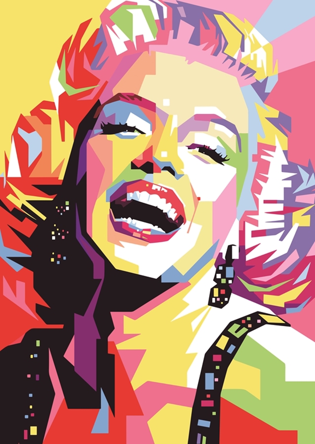 Marilyn Monroe Pop Art