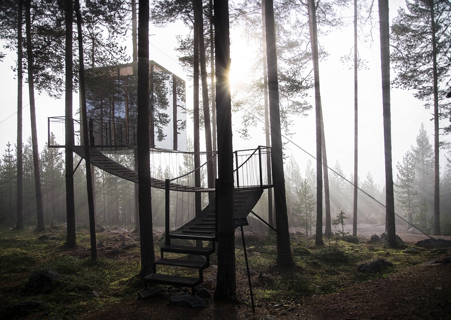 Treehotel à Harads