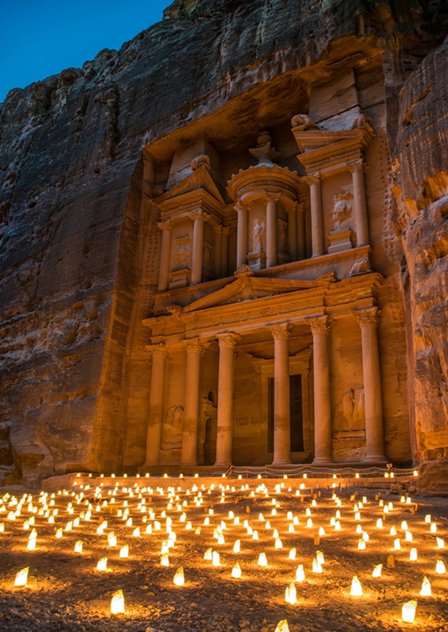 Petra At Night