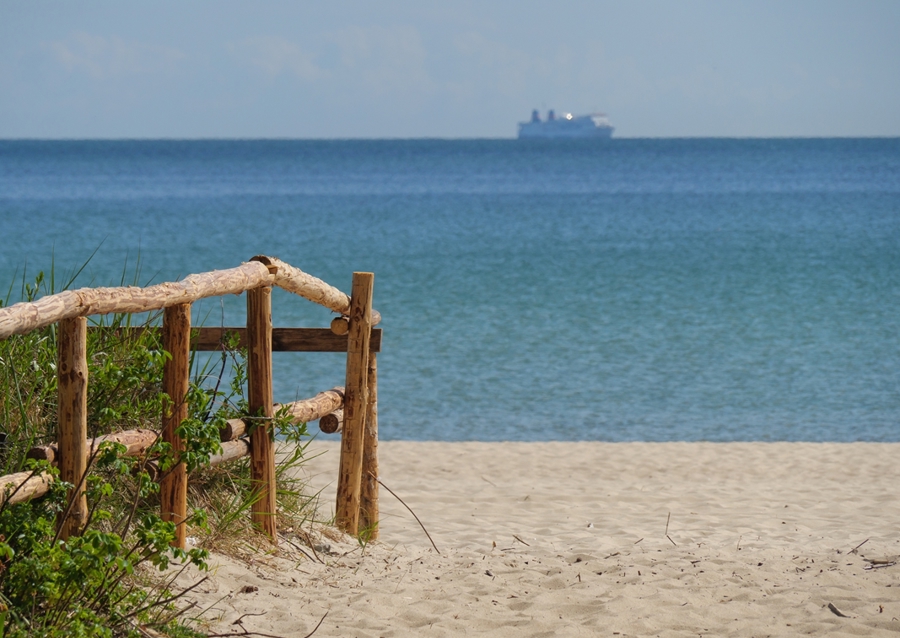 beach in poland