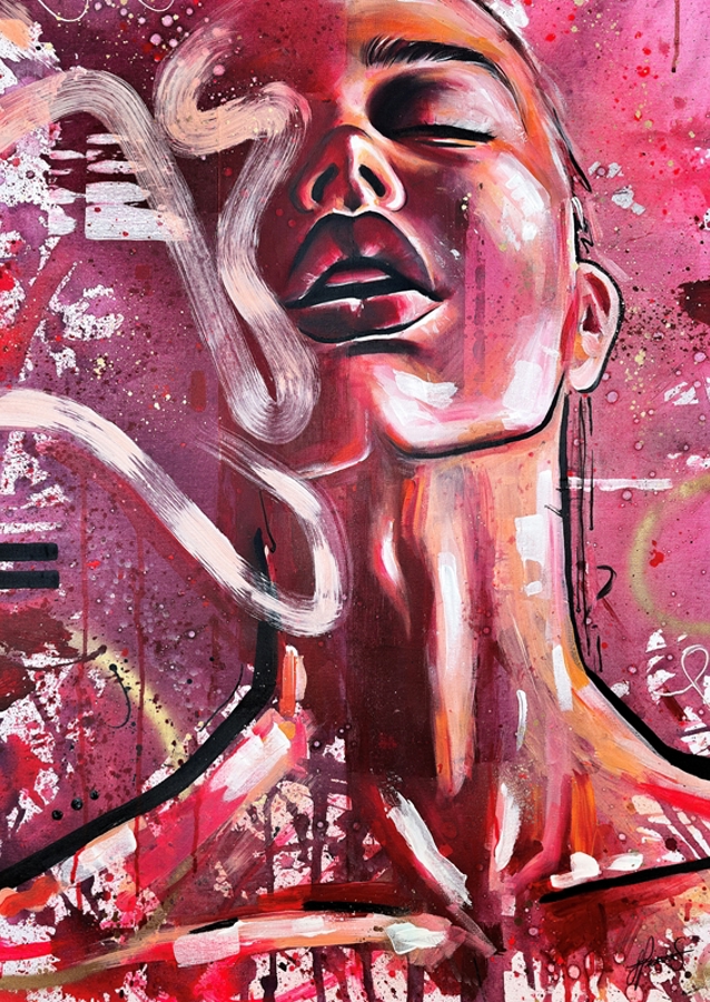 Rubin - Abstraktes Portrait