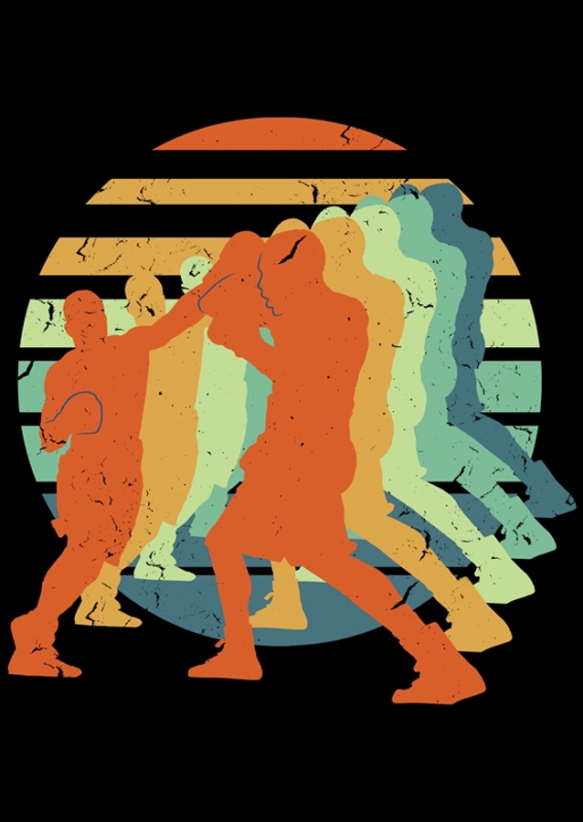 Boxing Vintage Retro