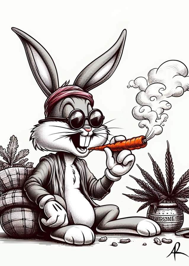 Bugs Bunny stoner