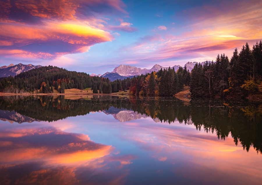 Sonnenuntergang im Karwendel