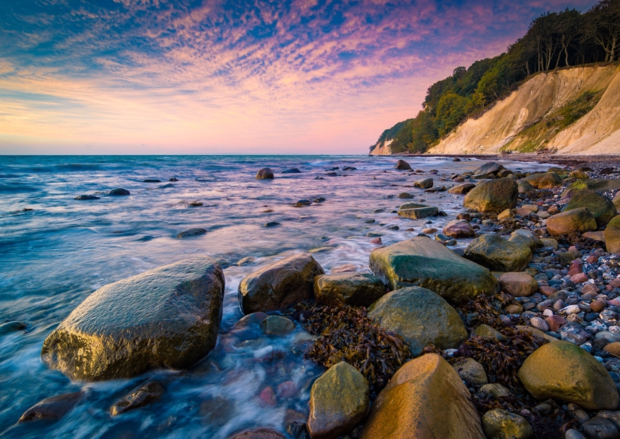 Sunrise on the Baltic Sea