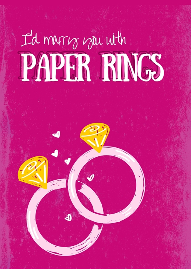 Paper Rings Poster