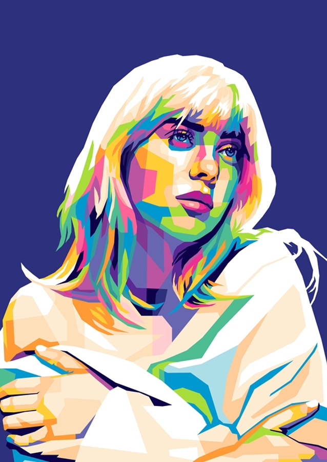 Billie Eilish Pop Art