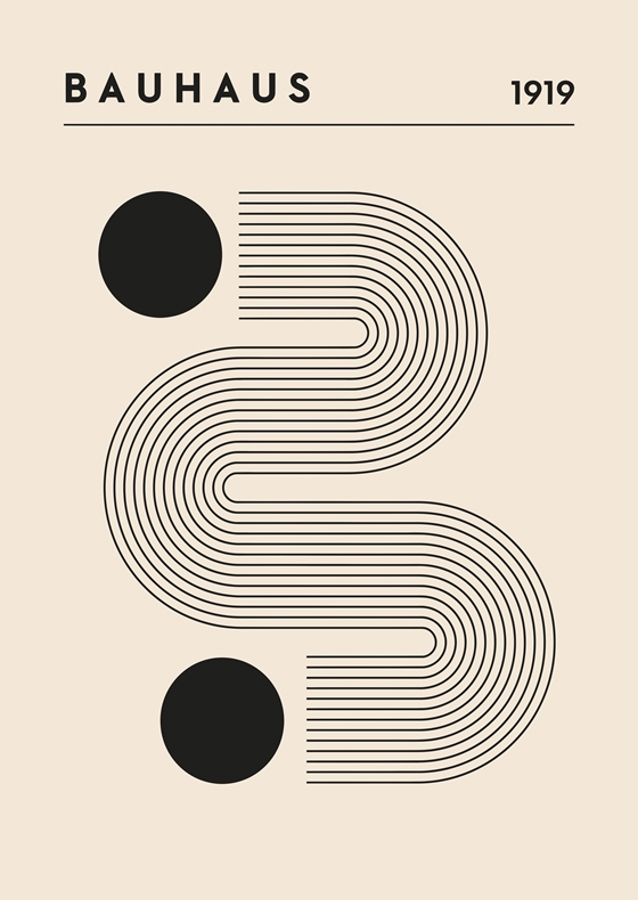 Bauhaus Black and White 1919