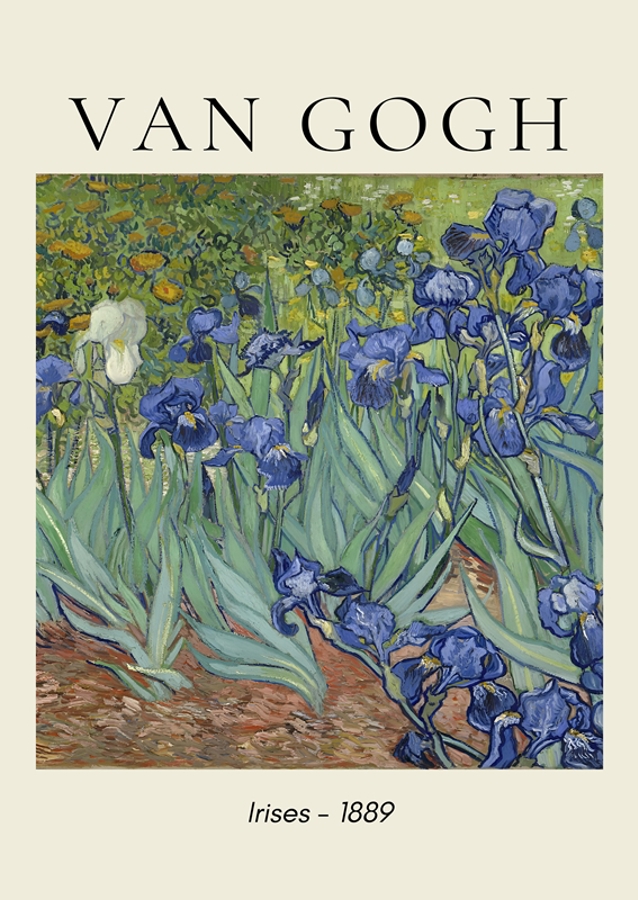 Van Gogh Irises 1889