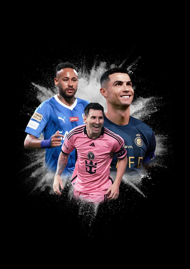 ronaldo x messi x neymar