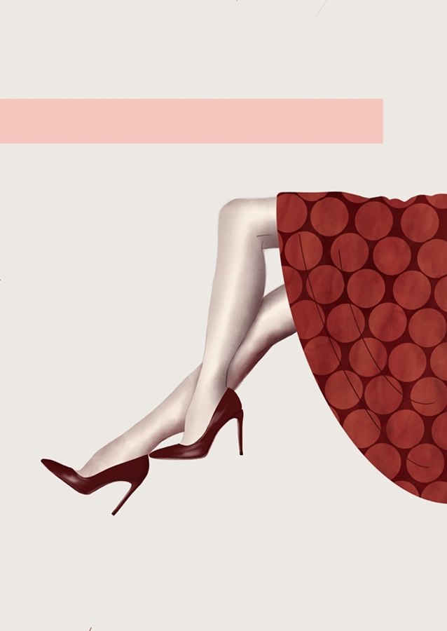 A night out in high heels