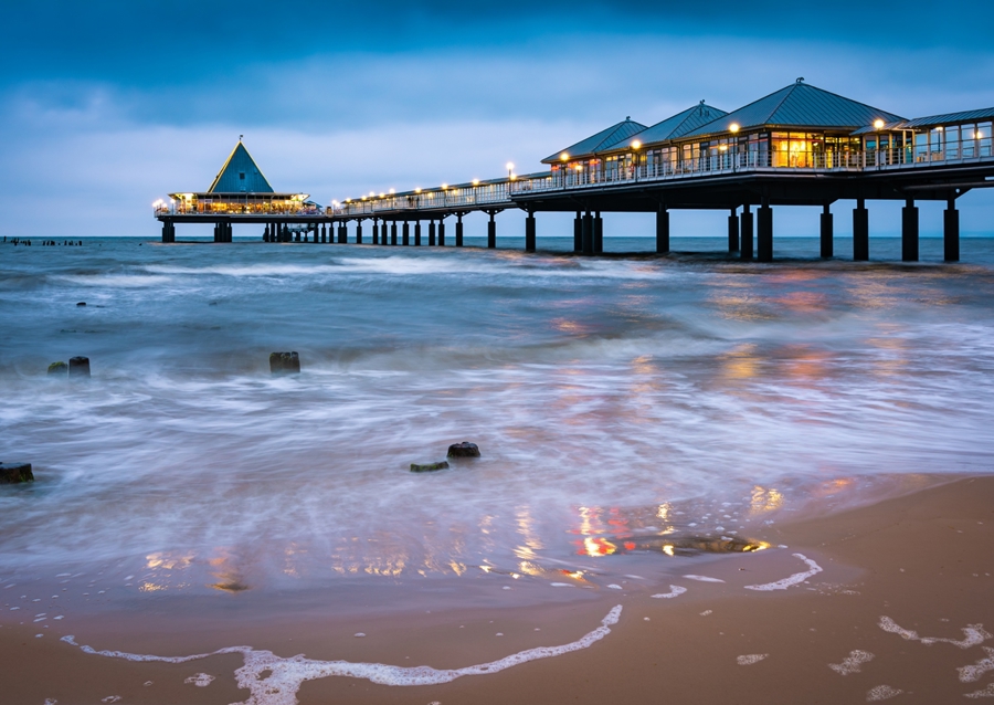 Blue Hour in Heringsdorf