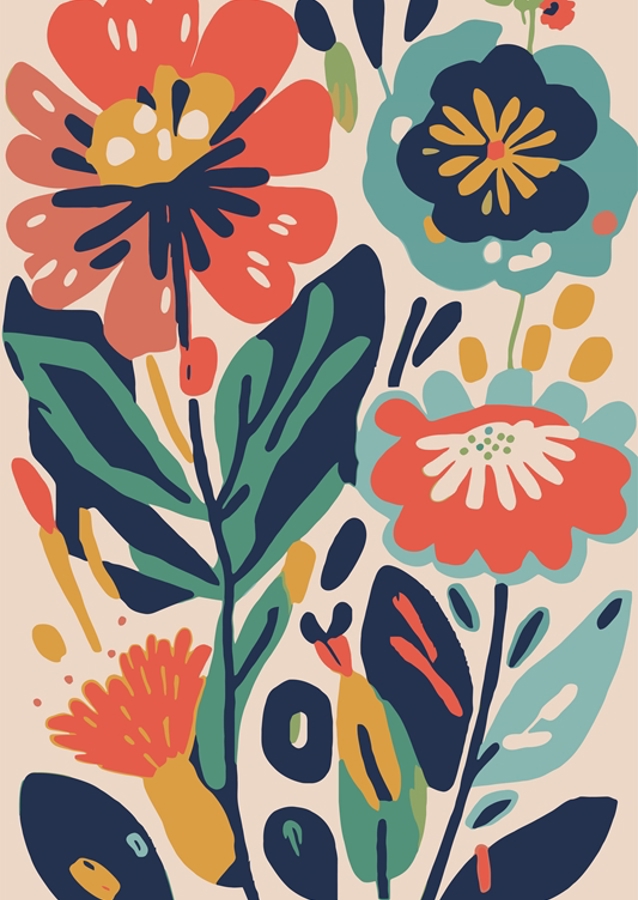 Květiny Botanické umění