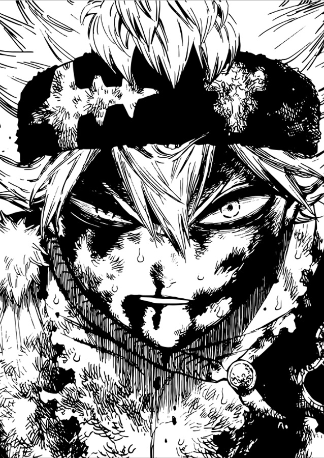 Asta Black Clover-Manga