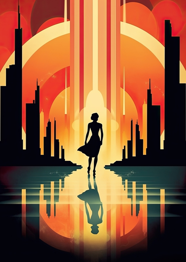 Art Deco Poster Art Print