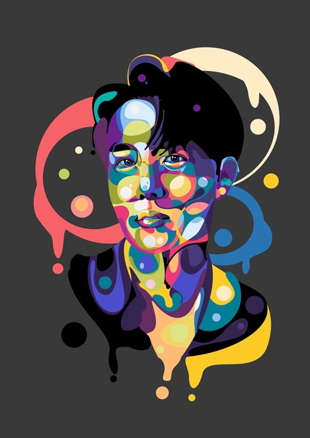 J-Hope BTS pop art