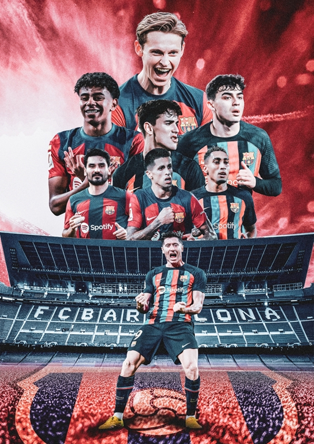 Mannschaft von Barcalona FC 