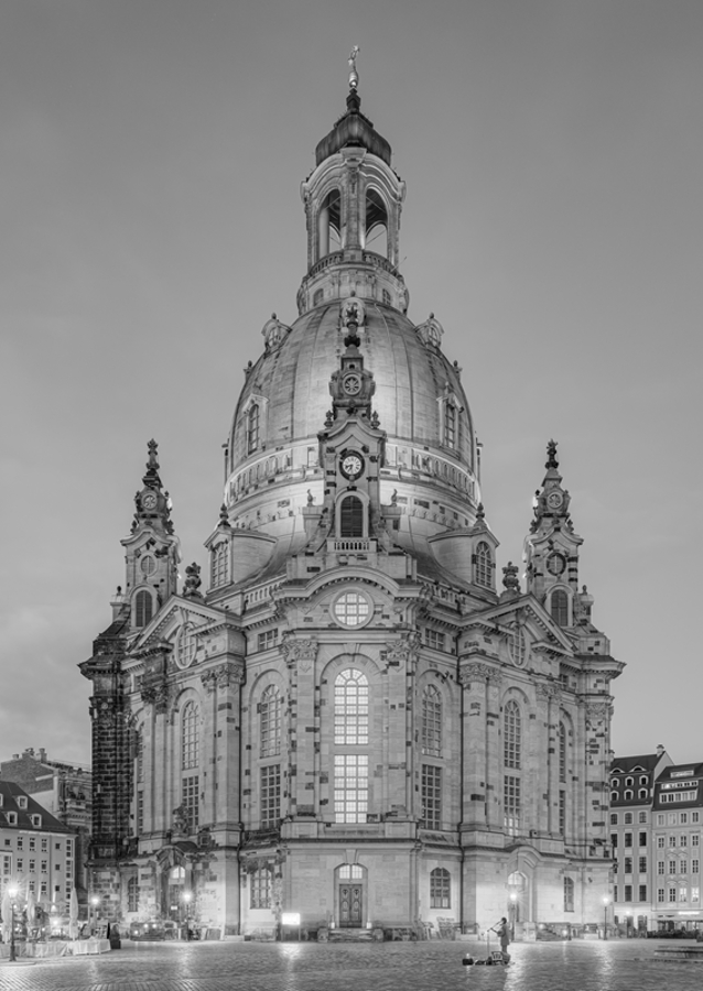 Frauenkirche Dresden in de avond